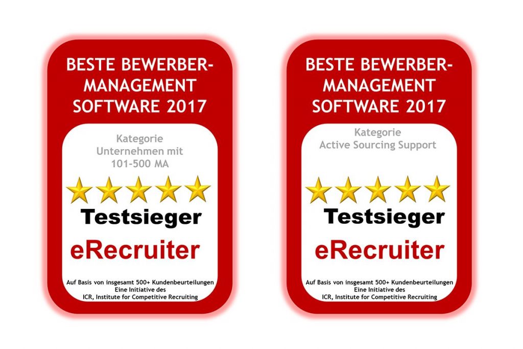 Presseaussendung eRecruiter 2017 erneut beste